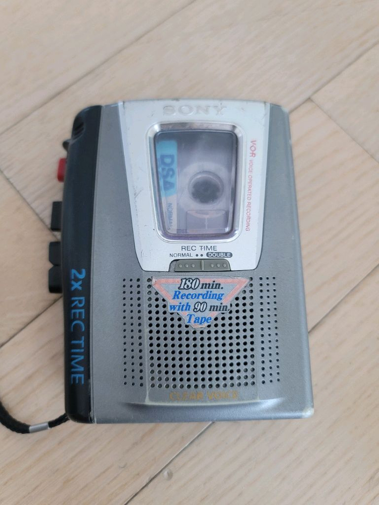 소니 빈티지 카세트 레코더 SONY TCM-20DV 부품용 이미지