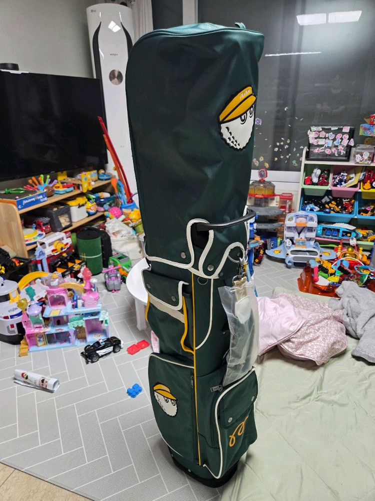 말본 멀티 포켓 스탠드백 보스턴백 토트백 골프백세트 팝니다 이미지