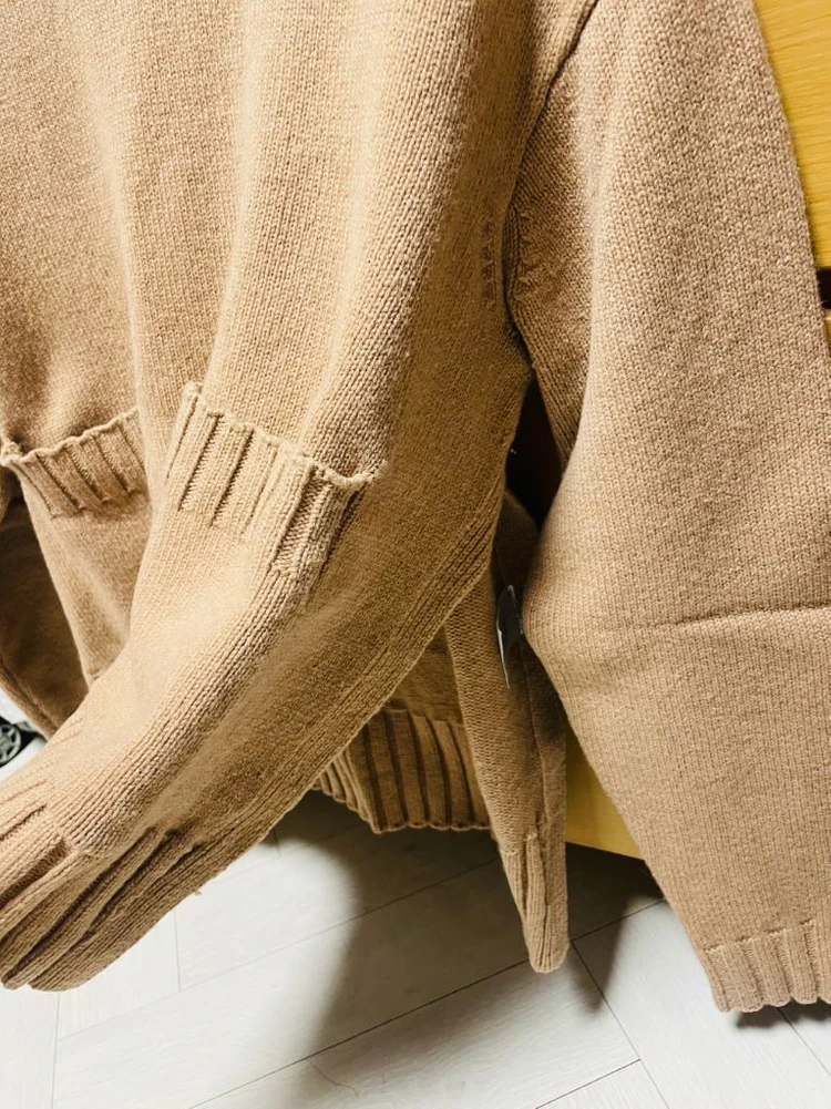 스튜디오니콜슨 nieto knit camel 이미지