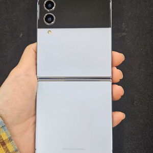갤럭시Z플립4 256GB 블루 이미지
