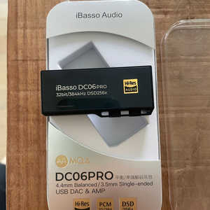 아이바쏘iBasso DC06PRO 포터블 DAC/앰프 이미지