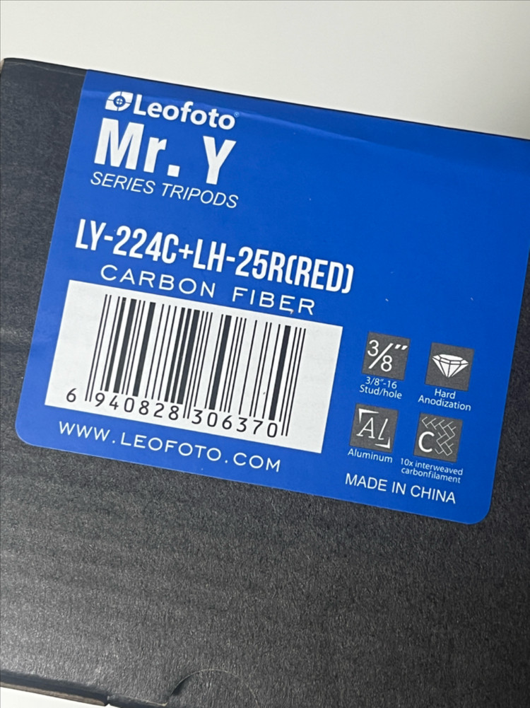레오포토 LY-224c + LH-25R 볼헤드 세트 삼각대 판매합니다 이미지