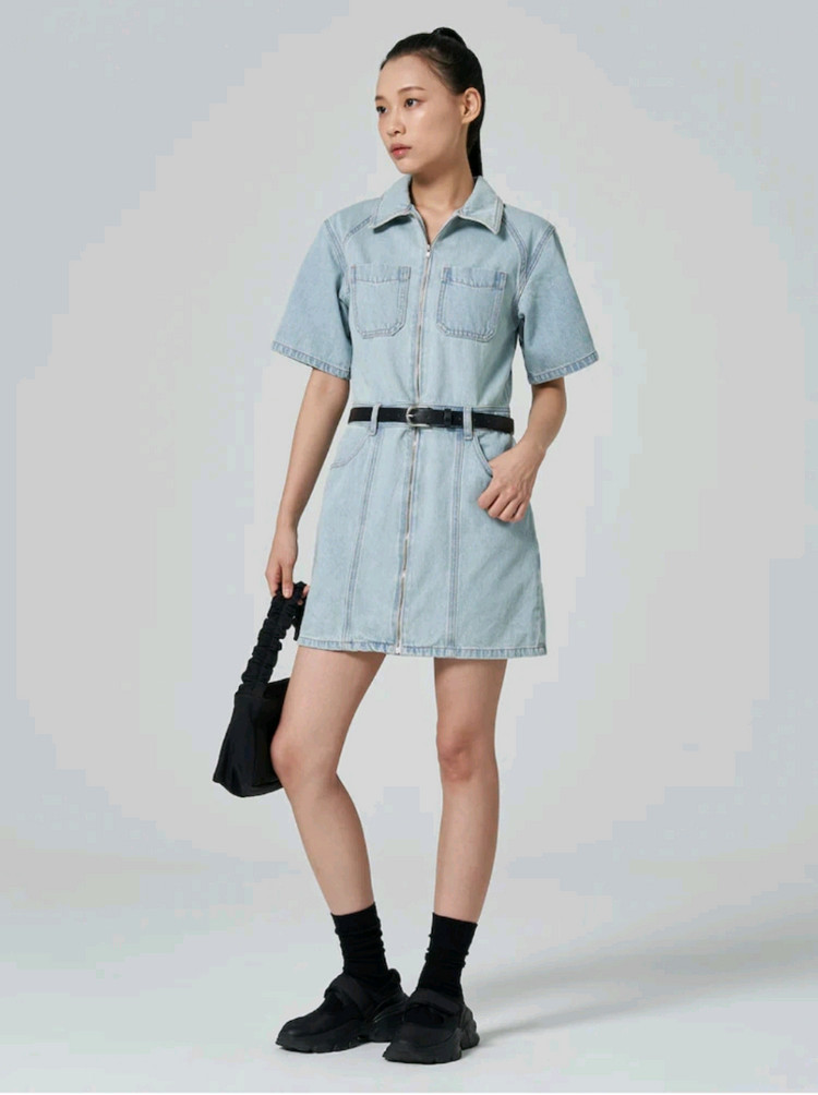 데님 원피스 S 이미지