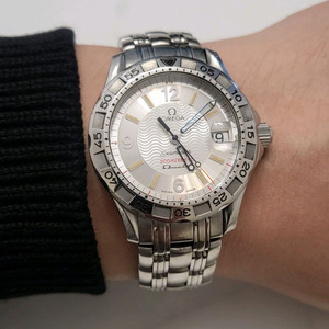 오메가 씨마스터 200 남성 36mm 스틸 시계 남자 팔찌 이미지