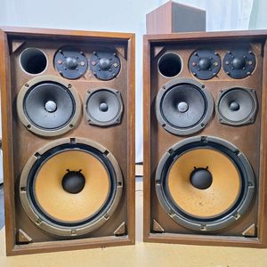 산수이 SANSUI SP-2002 궤짝 빈티지 스피커 12인치 대형 카페 가게 매장 인테리어 앤틱 레트로 오디오 이미지