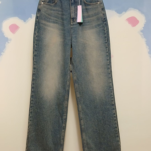 (M) 페일제이드 파인체리 와이드 데님 청바지 이미지