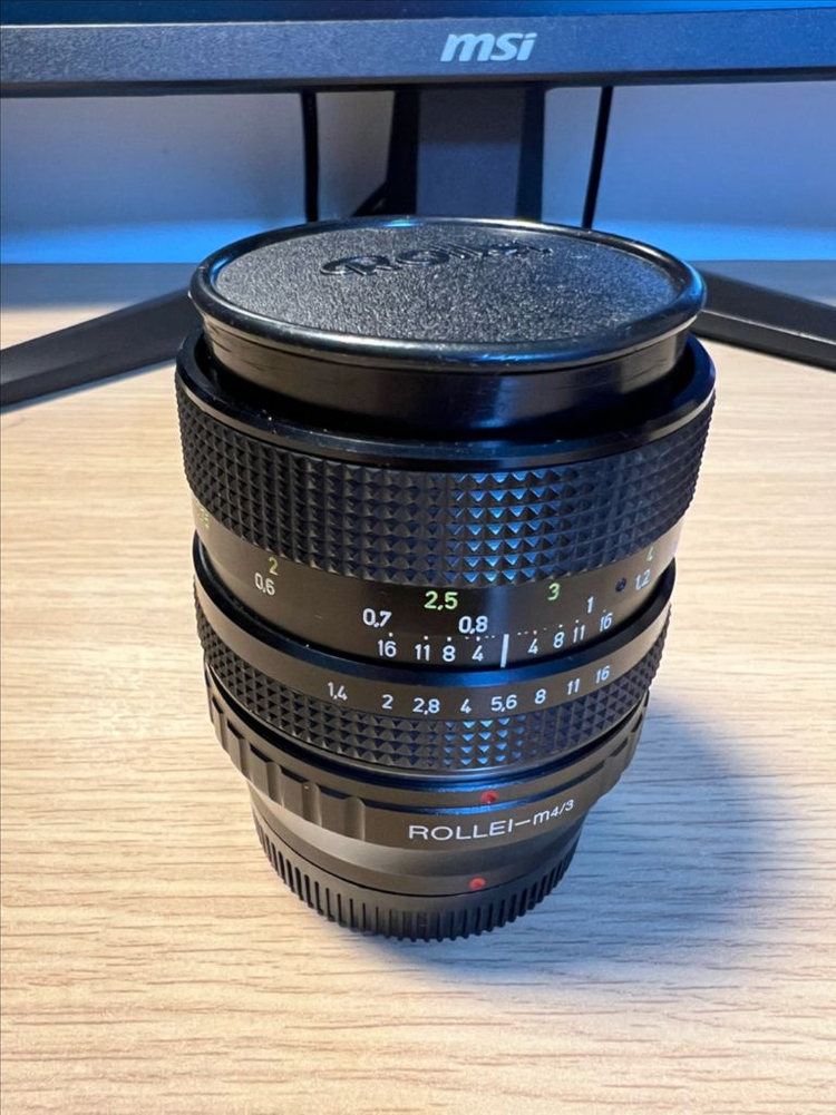칼 자이스(Carl Zeiss) Planar 50mm f1.4 올림푸스 마이크로포서드 어댑터 포함 이미지