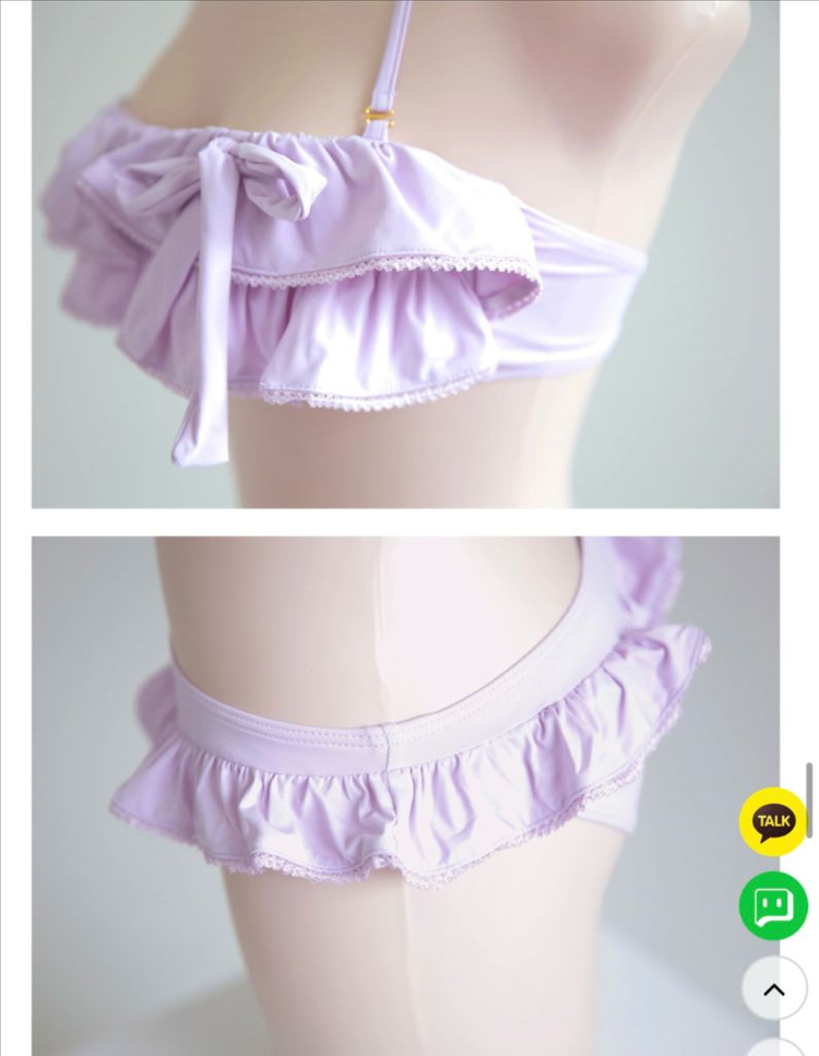 새상품 퍼플 비키니 이미지
