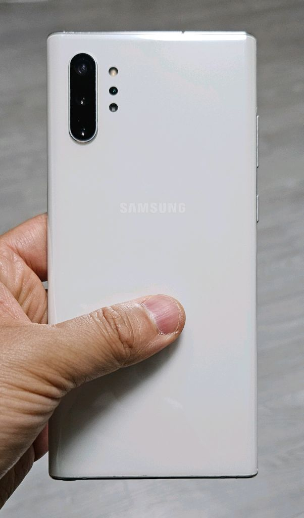 갤럭시 노트10플러스 화이트 256GB 싸게 팝니다. 이미지