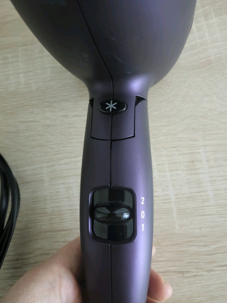 [새제품]테팔 뷰티 접이식 헤어드라이기 1800W 퍼플 이미지
