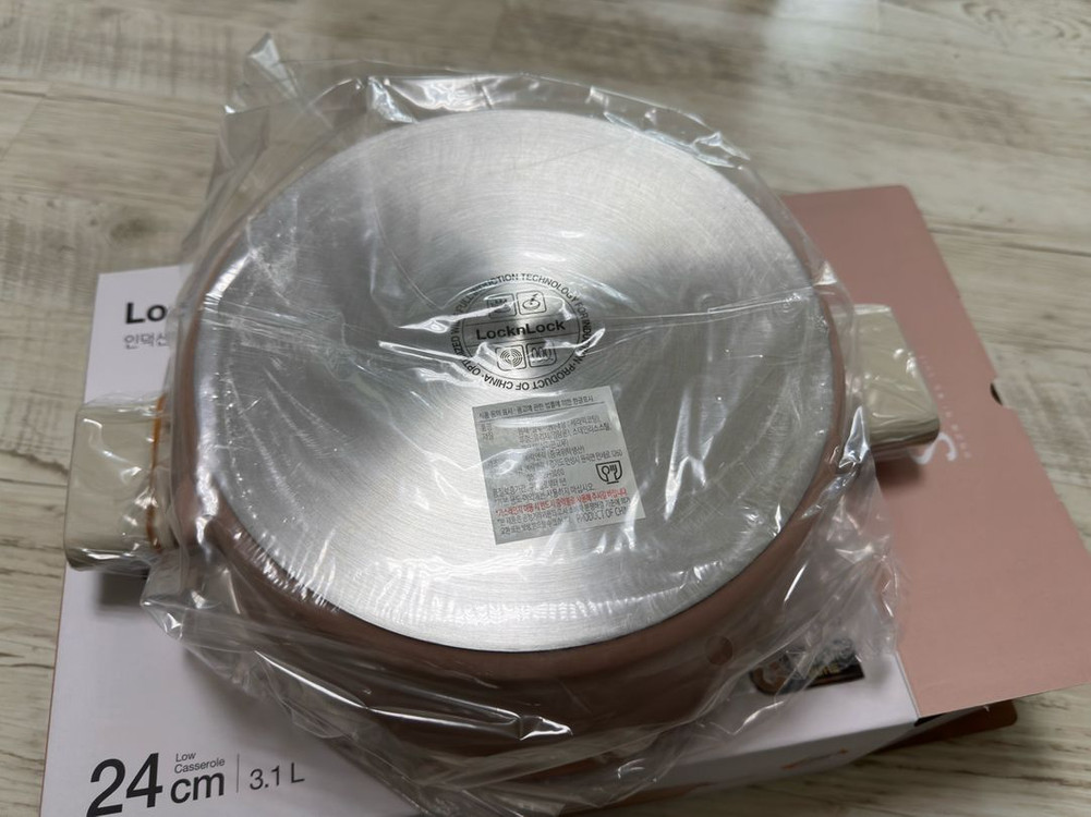 락앤락 인덕션 양수 전골냄비 24cm 새제품 이미지