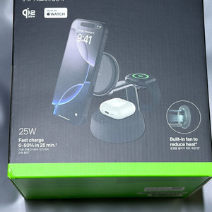 벨킨 Qi2 25W 3in1 맥세이프 초고속 무선 충전 스탠드 WIZ040kr 이미지