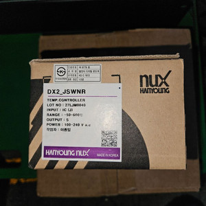 한영넉스 온도컨트롤러 DX2-JSWNR 새제품미사용 새제품 이미지