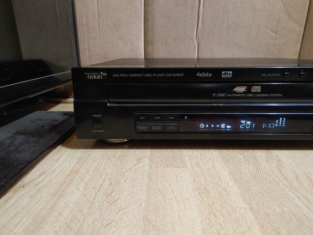인켈 5CD 플레이어 CDC 5090R (오디오 앰프 스피커 이미지