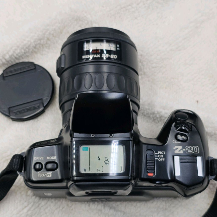 펜탁스 Z-20 28-80mm 렌즈 자동 필름카메라 필카 입문용 slr Pentax 카메라 이미지