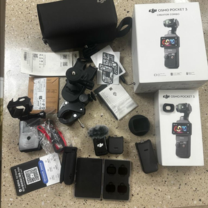 DJI 오즈모 포켓 3 크리에이터 콤보 풀세트 (본체 새제품) 이미지