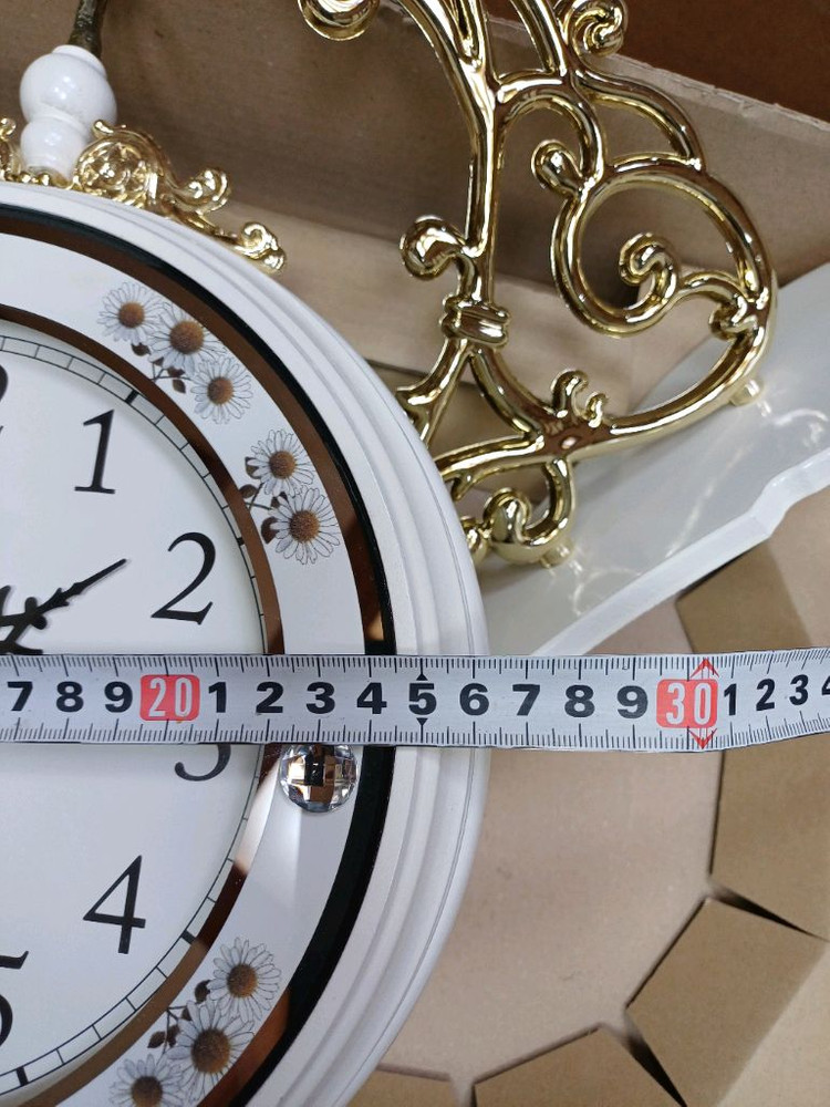 아남 벽시계 국산 양면 무소음 엔틱 벽시계 새제품 저렴하게 드립니다~ 이미지