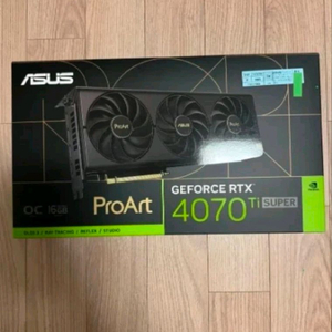 미개봉 ASUS - ProArt RTX 4070 Ti SUPER 이미지