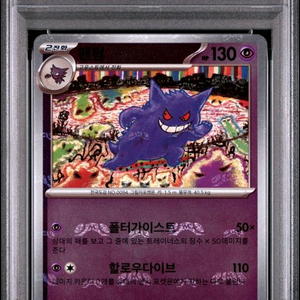 PSA10 포켓몬카드 151 팬텀 마스터볼 리버스 홀로 이미지