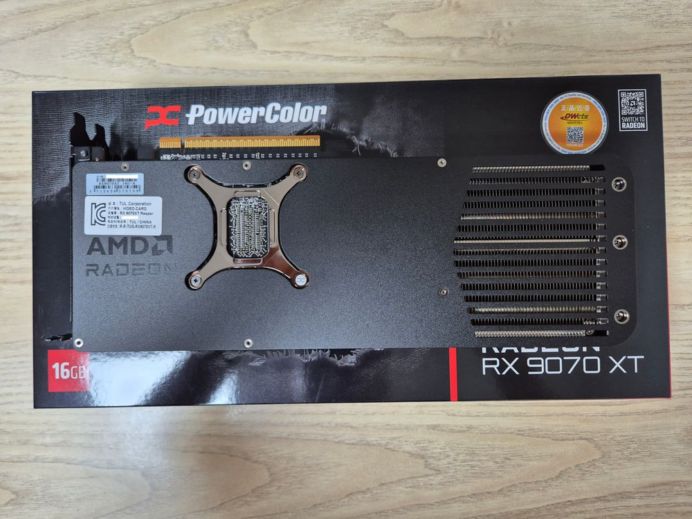 라데온 RX 9070XT Reaper 이미지