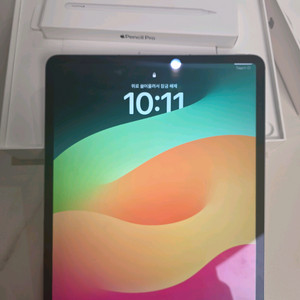아이패드 에어 13인치 M2 256GB Wi-Fi+Cellular 스그 이미지
