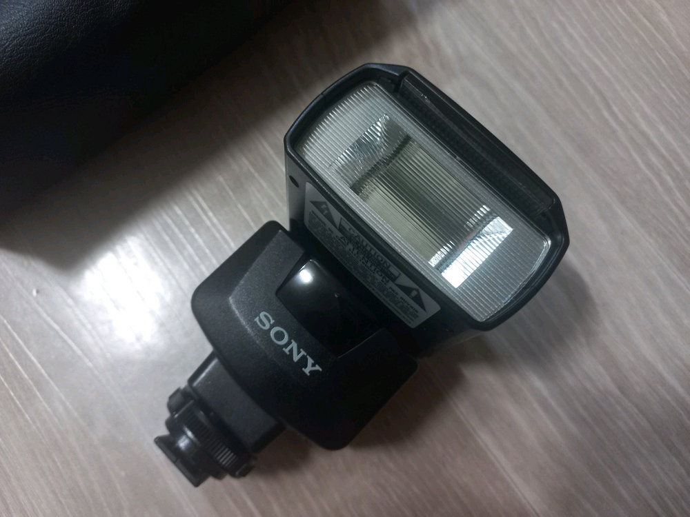 SONY HVL-FH1100 소니 캠코더 포토용 플래쉬 이미지