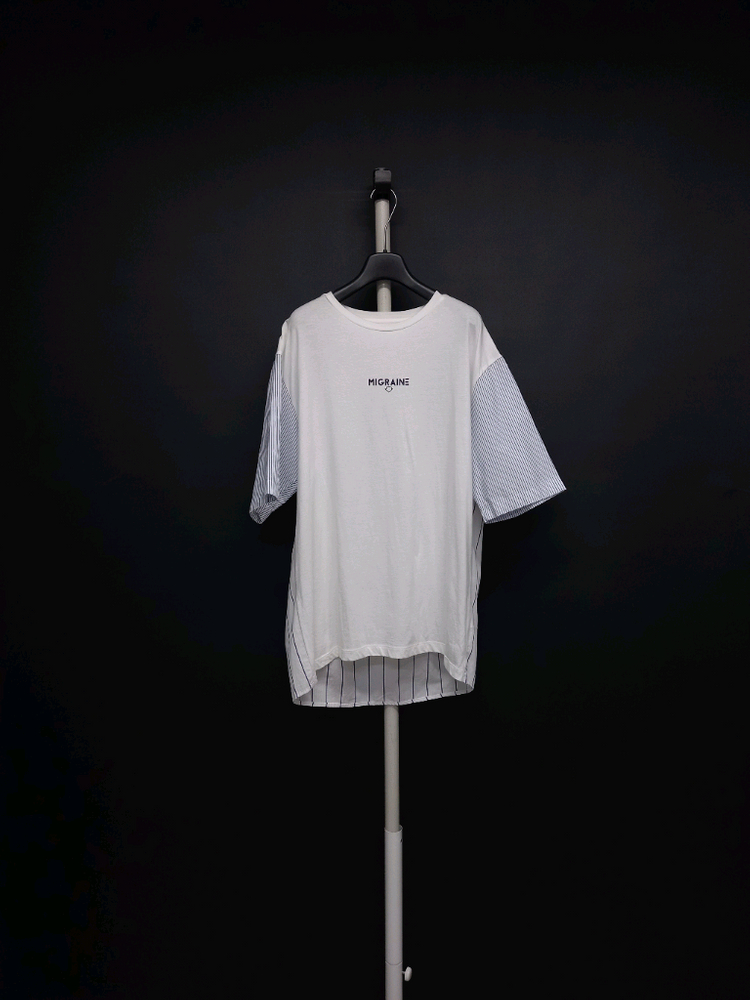 톰보이 춘하 루즈박시핏 롱 티셔츠 F 44-77 이미지