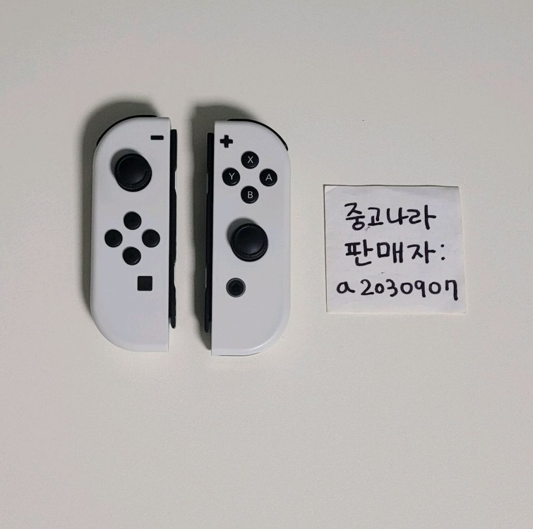 닌텐도 스위치 oled 화이트 조이콘 닌텐도스위치1 조이콘 흰색 이미지