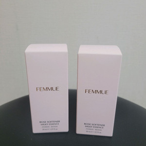 (새제품) 파뮤 로즈 소프트너 밀키 에센스 30ml 2개일괄 이미지