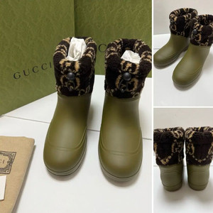 구찌 남성 러버 부츠 gg gucci 이미지