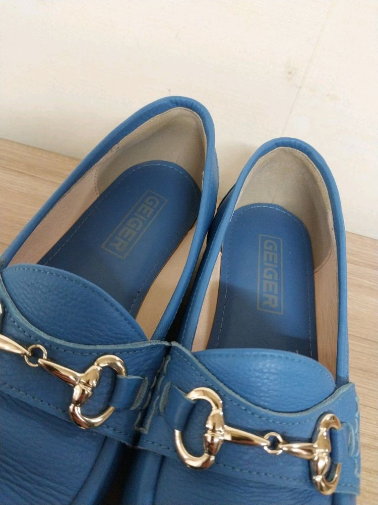 여성 가이거 블루 페더 로퍼 (245) 이미지