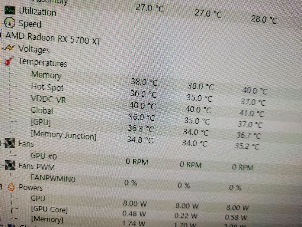 AMD 라데온 니트로+ RX5700XT OC 8G 그래픽카드 이미지