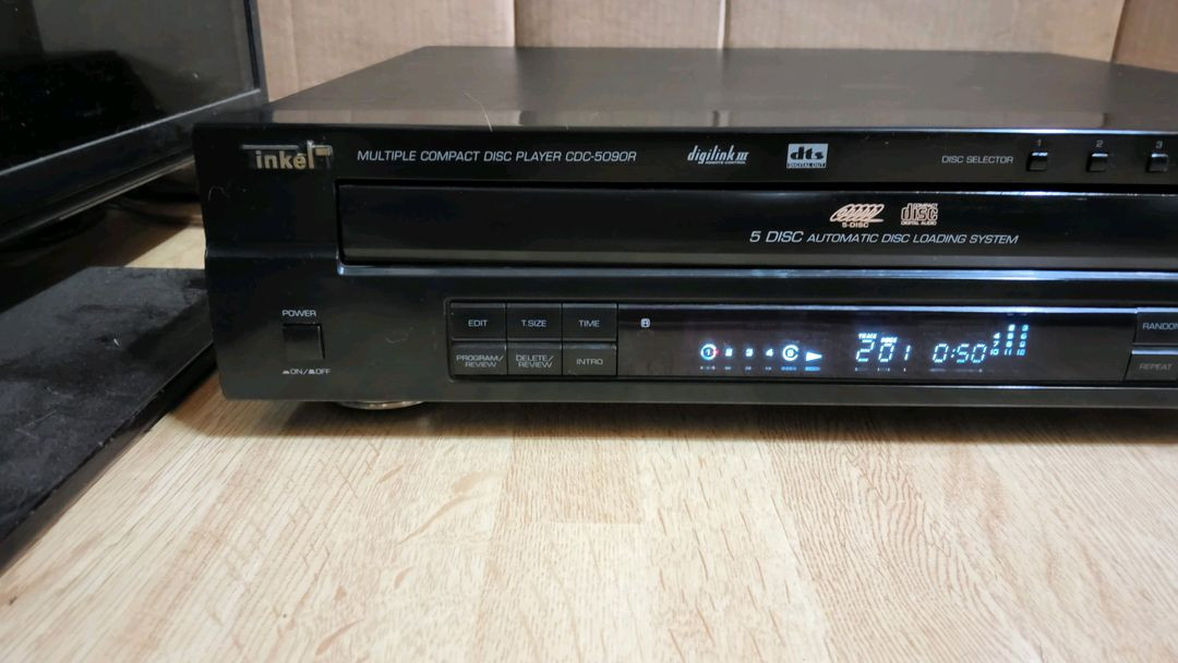 인켈 5CD 플레이어 CDC 5090R (오디오 앰프 스피커 이미지