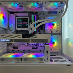 9800x3d, B850m wifi, rtx 5080 화이트 완본체 이미지