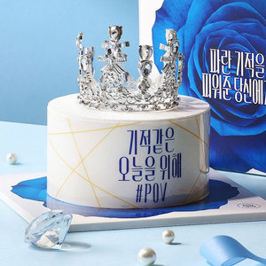 파리바게뜨 티아라 케이크 (정가 35000 이미지