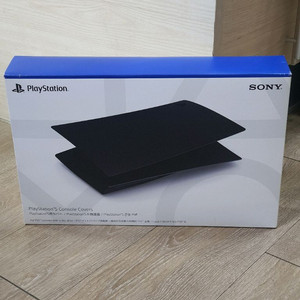 [소니정품] ps5 디스크에디션용 교체커버 블랙무광 이미지