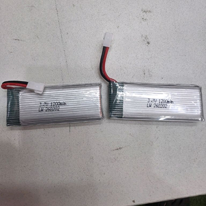 새상품 3.7V 1200mAh 리튬 폴리머 배터리 2개일괄 이미지