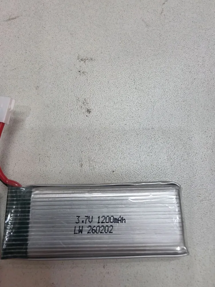 새상품 3.7V 1200mAh 리튬 폴리머 배터리 2개일괄 이미지