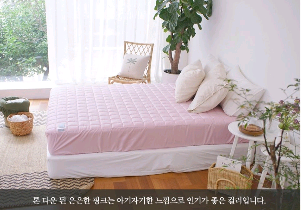 이브자리/클라르하임모노3/순면40수 매트리스커버/2색상 이미지