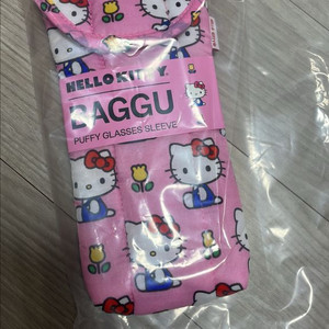 바쿠백X헬로키티 바쿠 키티 선글라스 안경 케이스 파우치 이미지