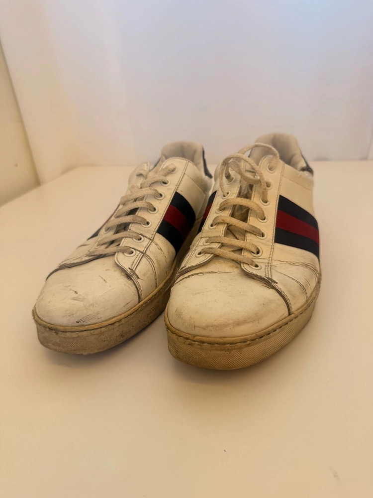 구찌(Gucci) 삼선 에이스 스니커즈 260mm 이미지