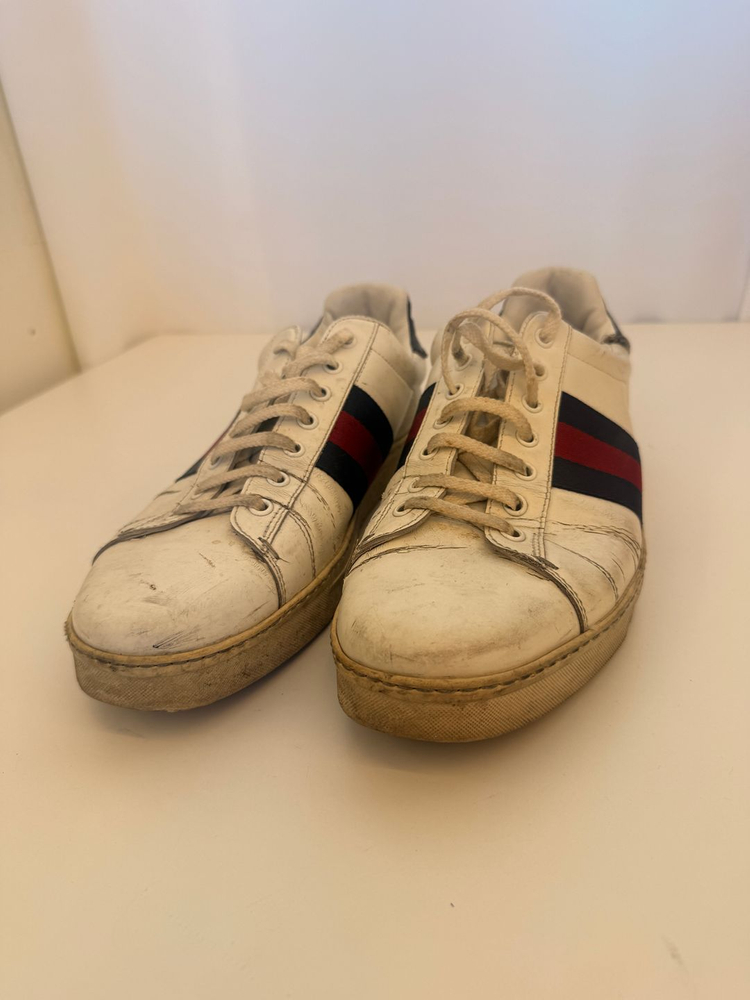 구찌(Gucci) 삼선 에이스 스니커즈 260mm 이미지