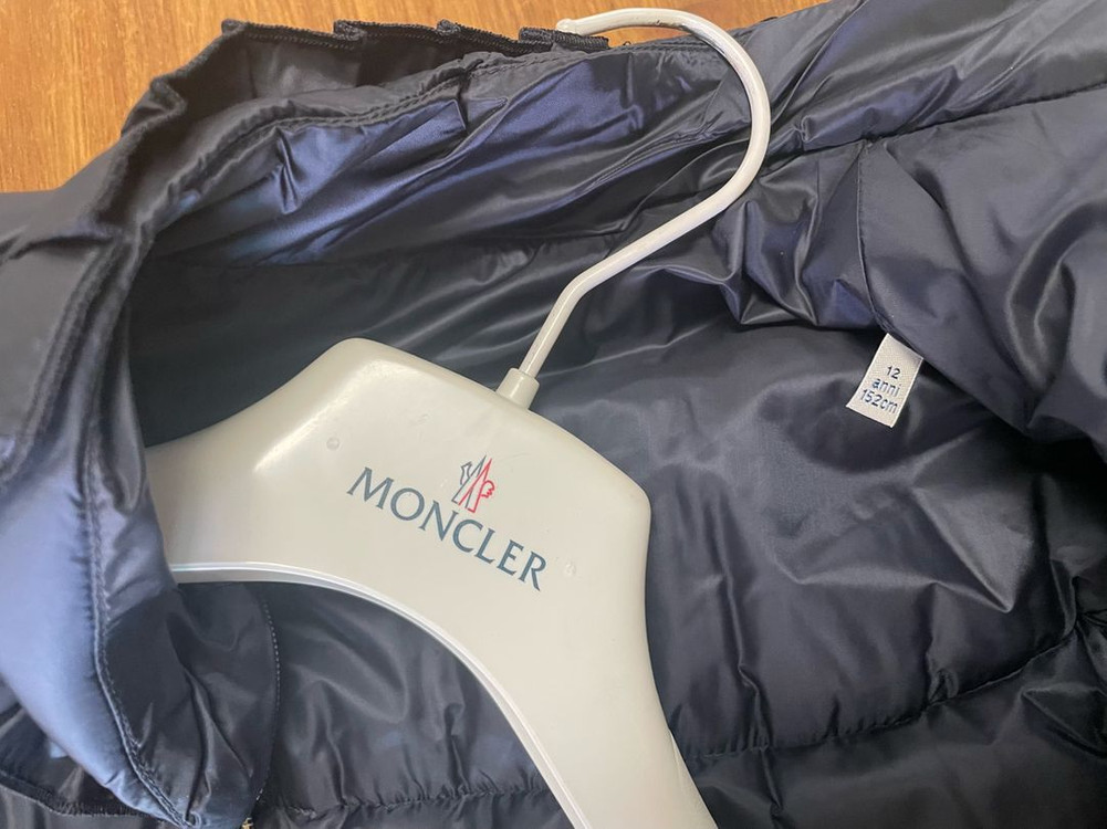 (정품)몽클레어(Moncler)키즈 경량패딩 Magloire 네이비컬러 12y 이미지