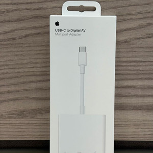 애플 정품 USB-C Digital AV Multiport 어댑터 미개봉 이미지