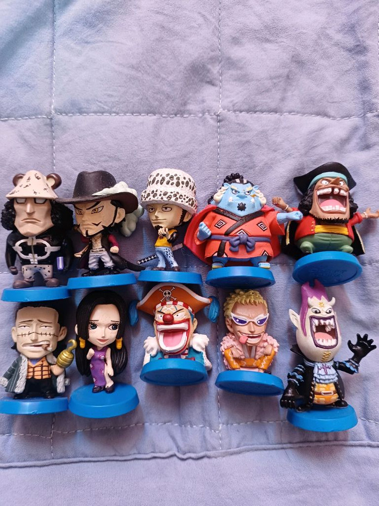 원피스피규어 아니메 미니 피규어 세트 이미지