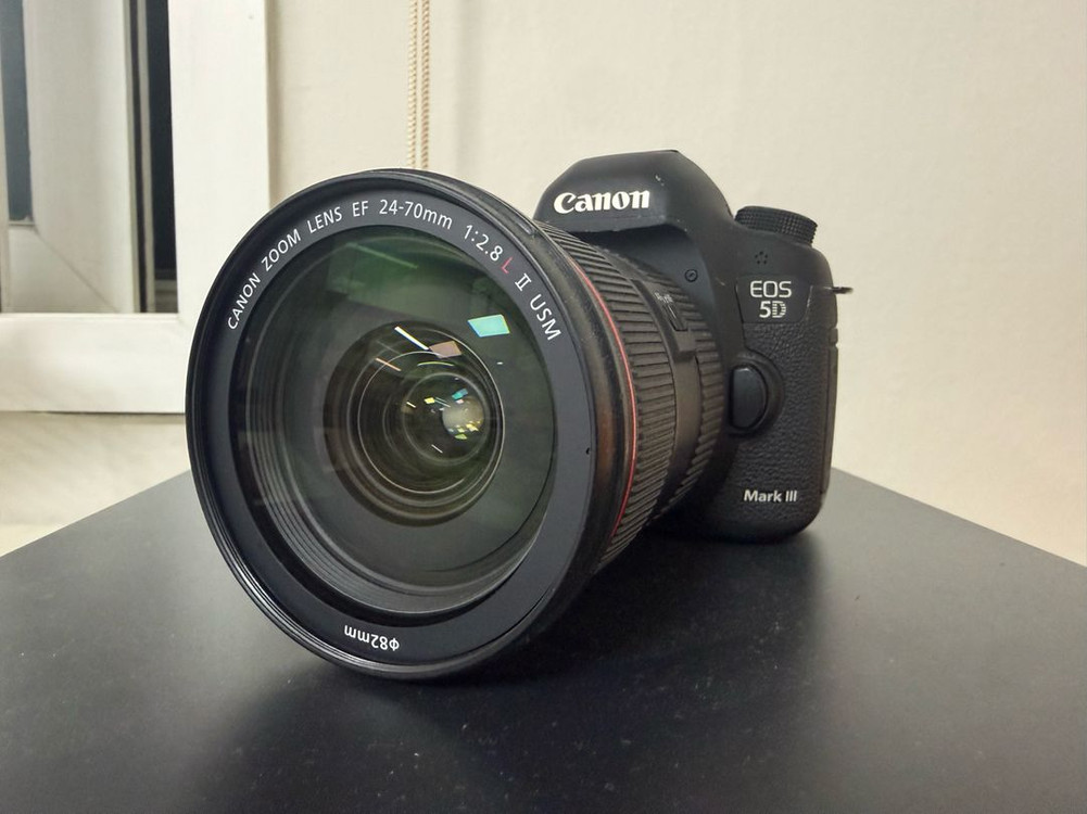 canon 5d mark 3 카메라 + 24-70mm L2 렌즈 세트 이미지