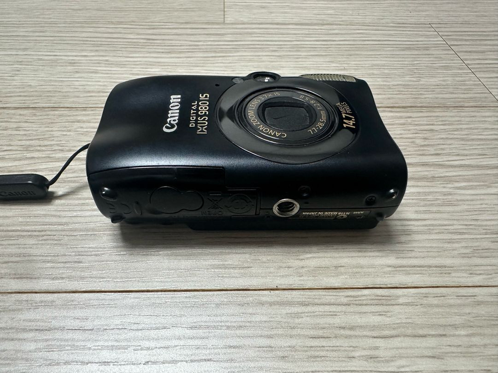 캐논 익서스 IXUS 980 IS 블랙 디지털 카메라 판매합니다 이미지