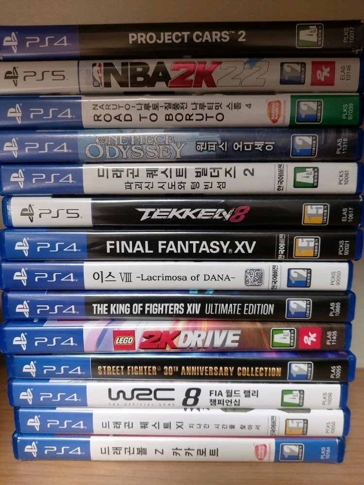 ps4 ps5 플스4 타이틀 다수 있음 이미지