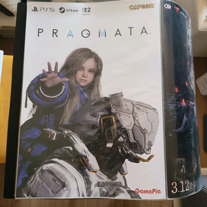 PS5 프래그마타 B2 사이즈 포스터 이미지
