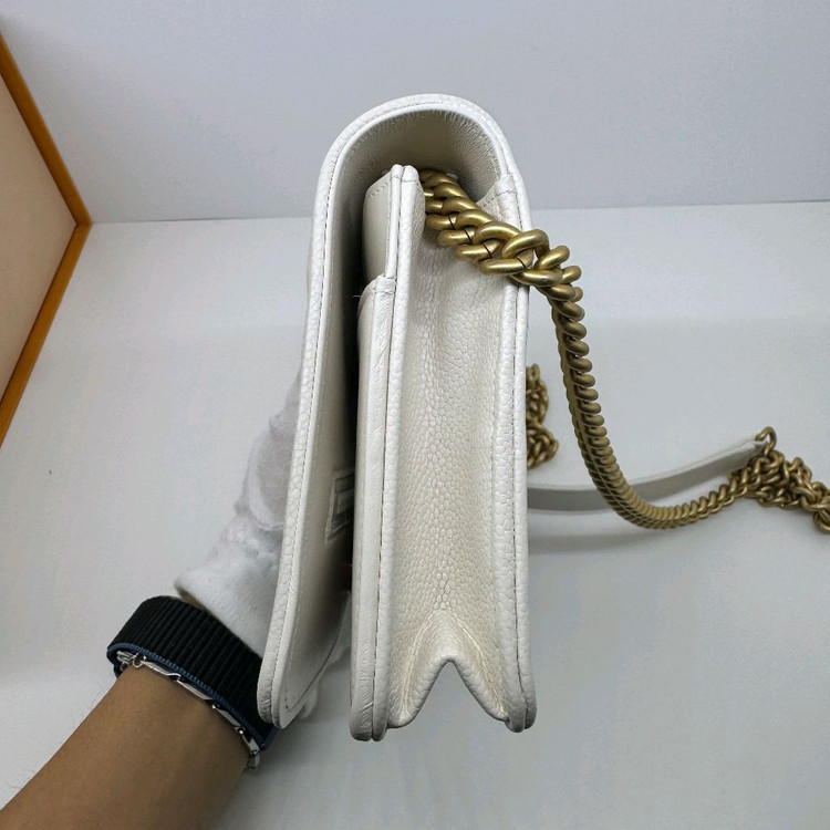 샤넬 보이 쉐브론 캐비어 WOC 판매합니다 이미지